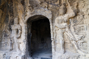 Luoyang, Henan, China, World Cultural Heritage Longmen Grottoes
