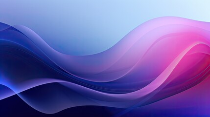 Fototapeta premium Abstract waves in soft colors, creating a soothing and modern visual effect.