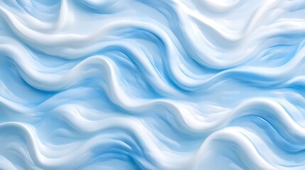 Obraz premium Abstract Blue Swirls: A Serene Textured Background