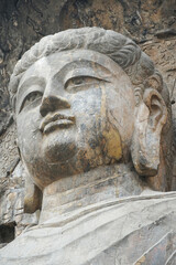 Obraz premium Luoyang, Henan, China, World Cultural Heritage Longmen Grottoes