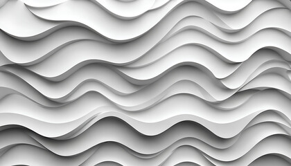 Obraz premium Beautiful wall texture, symphony of minimalist and simple color and abstract pattern, wave wavy modern, geometric overlap layer background