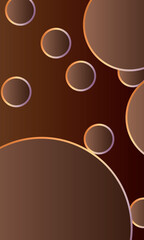 Abstract colorful patterns of lines and circles, hand-drawn illustration. Suitable for art project, first word book or flash card.Печать