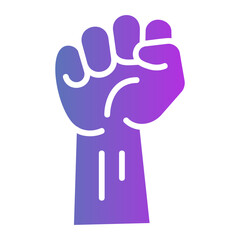 fist Gradient icon