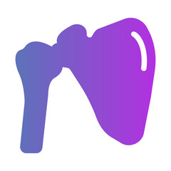 shoulder Gradient icon