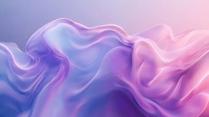 Obraz premium Abstract Purple and Blue Swirling Fabric Texture