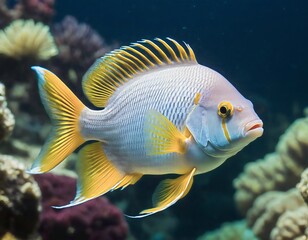 Beautiful fish under the sea 
