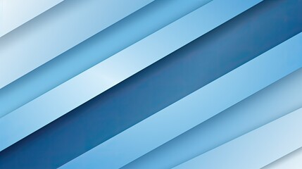 Obraz premium Abstract design featuring layered blue stripes creating a modern, dynamic visual effect.