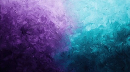 Abstract textured gradient in purple and teal hues
