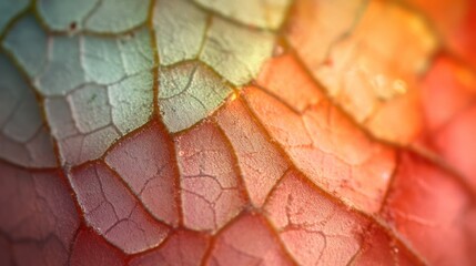Intricate Textured Surface: A Macro View of Cracked Paint or Gemstone