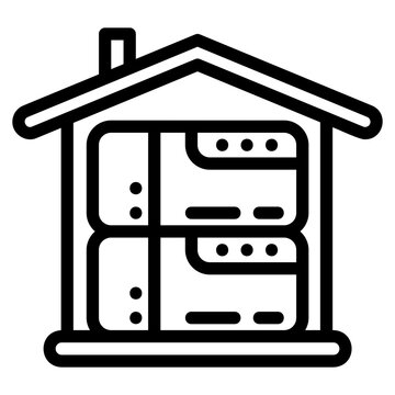 On premise glyph icon