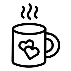 cup Line Icon