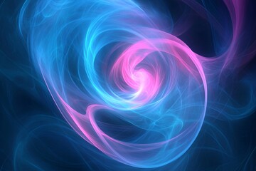 Abstract Textured Painting with Fractal Patterns and Glowing Futuristic Elements







