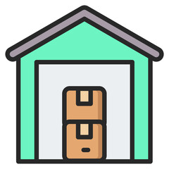 Warehouse Icon