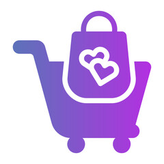 shopping Gradient icon