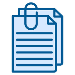 Paperclip Note Icon Icon