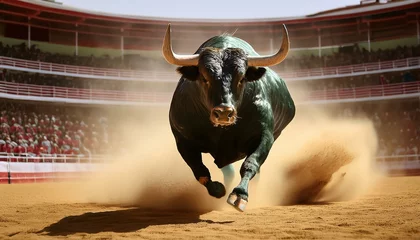 Selbstklebende Fototapeten A matador's focus is unwavering in battle.   © 和正 住原