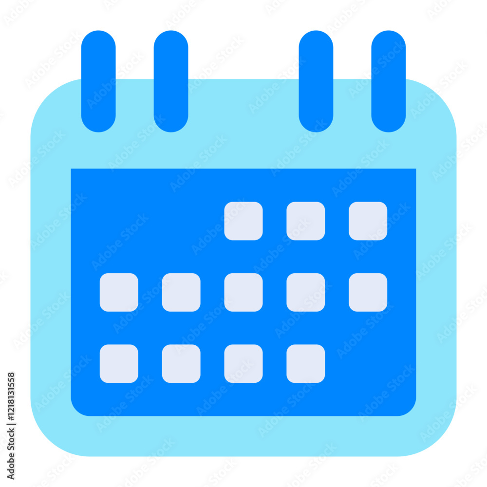 Canvas Prints Calendar Icon