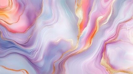 Obraz premium Abstract purple, pink, gold marble texture background for design
