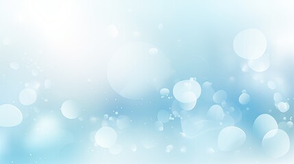 A soft, abstract background with blue tones and circular bokeh effects for design use.