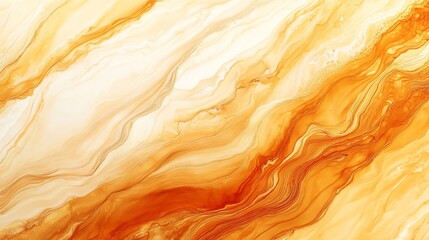 Abstract orange marble texture background design
