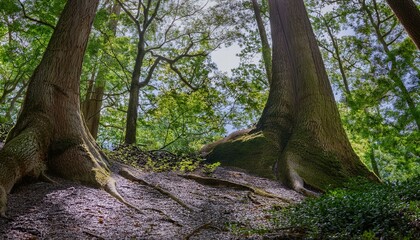 The forest inspires a deep connection to life.  