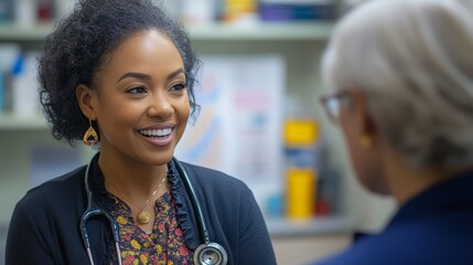 Exploring Diabetes Education: A Nurse's Informative Session with a Patient on Managing Health Through Knowledge and Care