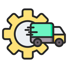 Supply Chain Icon