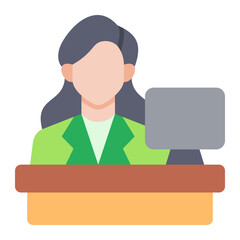 Receptionist Icon