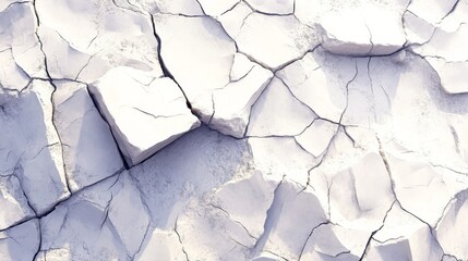 Obraz premium White Cracked Stone Surface Texture Abstract Background