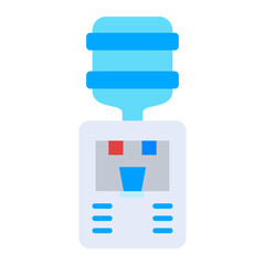 Fototapeta premium Water dispenser Icon
