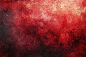 Fototapeta premium Dark red grunge texture, cracked and aged. Ideal for backgrounds, adding drama or a vintage feel to designs.