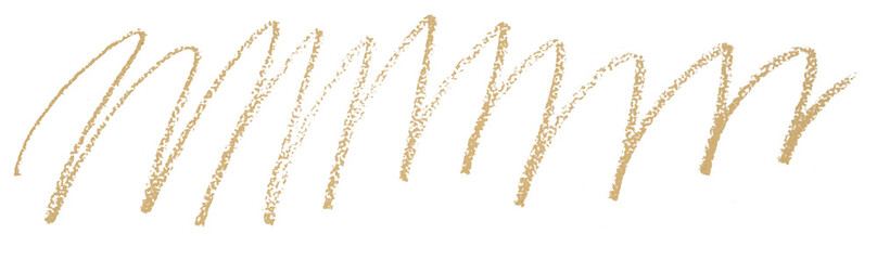 light brown pencil strokes isolated on transparent background