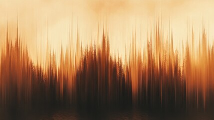 Fototapeta premium Abstract Orange and Brown Vertical Lines Art