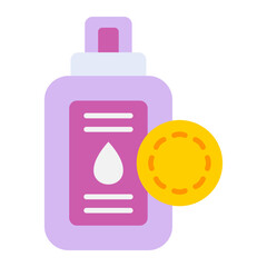 Fototapeta premium Makeup remover Icon