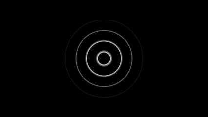 radio wave signal icon background. Signal Frequency icon seamless illustration 4k.