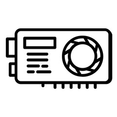 graphic card icon
