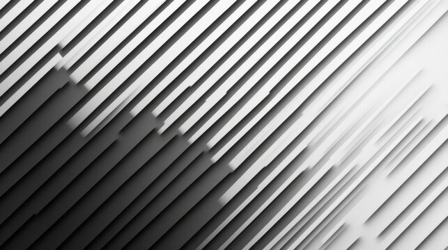 Abstract grayscale diagonal lines pattern design
