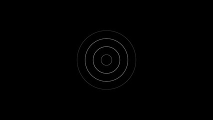 radio wave signal icon background. Signal Frequency icon seamless illustration 4k.