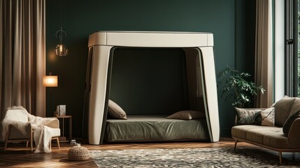 A cheerful watercolor illustration of Santa's red sack with a variety of festive gifts, including a teddy bear, baubles, and candy canes. Isolated on a transparent background.