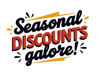Seasonal Discounts Galore A Festive Sale Announcement