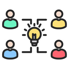 Brainstorming Icon