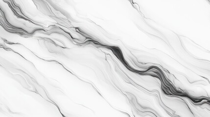 Abstract white and black flowing ink texture with marbled effect, seamless pattern background