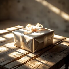 Gift box with table 