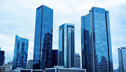 building in downtown