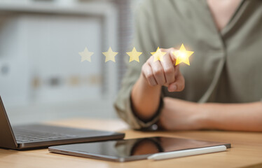 Client assessment best feedback, Customer service satisfaction review.