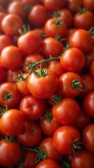 Tomatoes In Market The Cherry Tomato Is A Type Of Small Round Tomato Believed Domesticated Garden Tomatoes