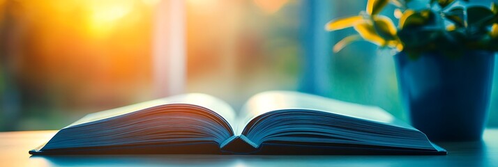 A B2B product catalog open on a desk, with space for text