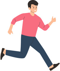 People with Smile Expression. World Smile Day. Flat Cartoon Vector Character