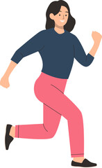 People with Smile Expression. World Smile Day. Flat Cartoon Vector Character