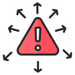 Risk Management Icon